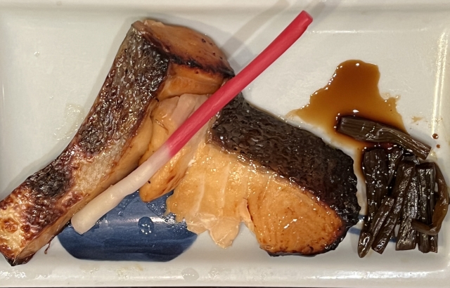 鮭の漬け焼き