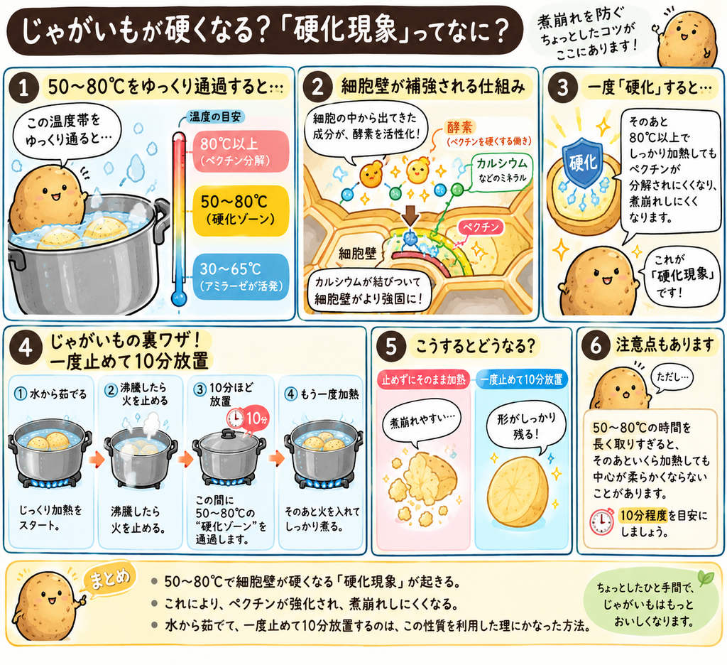 じゃがいも硬化現象
