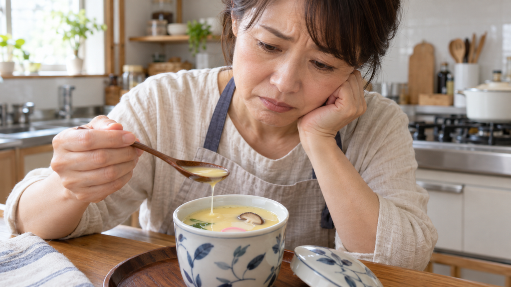 茶碗蒸しが固まらない
