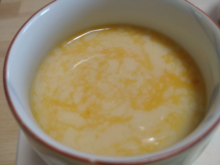 茶碗蒸しにたまご混ぜた
